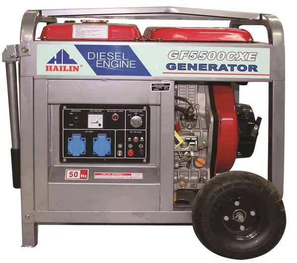 Gerador Hailin HL5500CXE3-TRIFASICO -A Diesel
