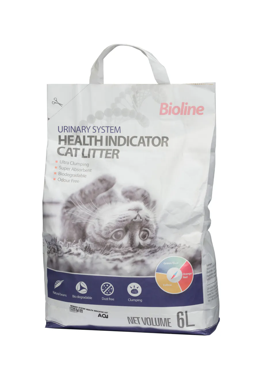 Urinary System Health Indicator Cat Litter 6L, 2.5KG