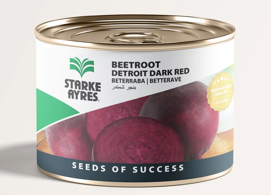 Beterraba Detroit Dark Red, 25G Starke