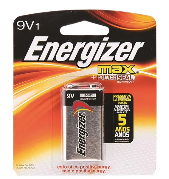 Pilhas Energizer 9V - 522 Bp- 1 x 1 Un