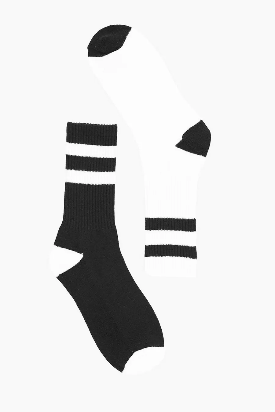 Meias curtas pack de 2 · Homem · Branco · Modelo 2