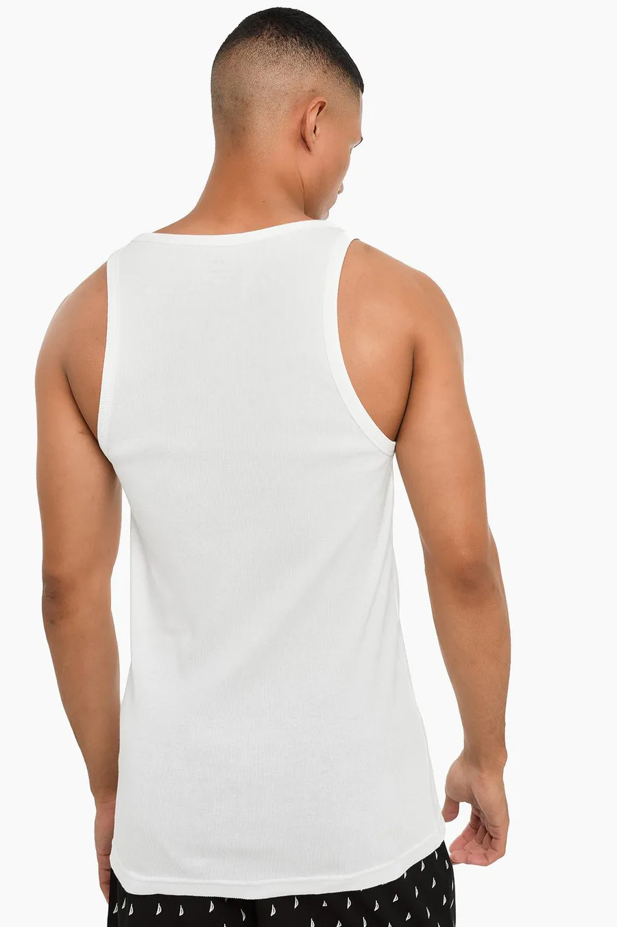 Top de alças Sleep em algodão · Homem · Branco