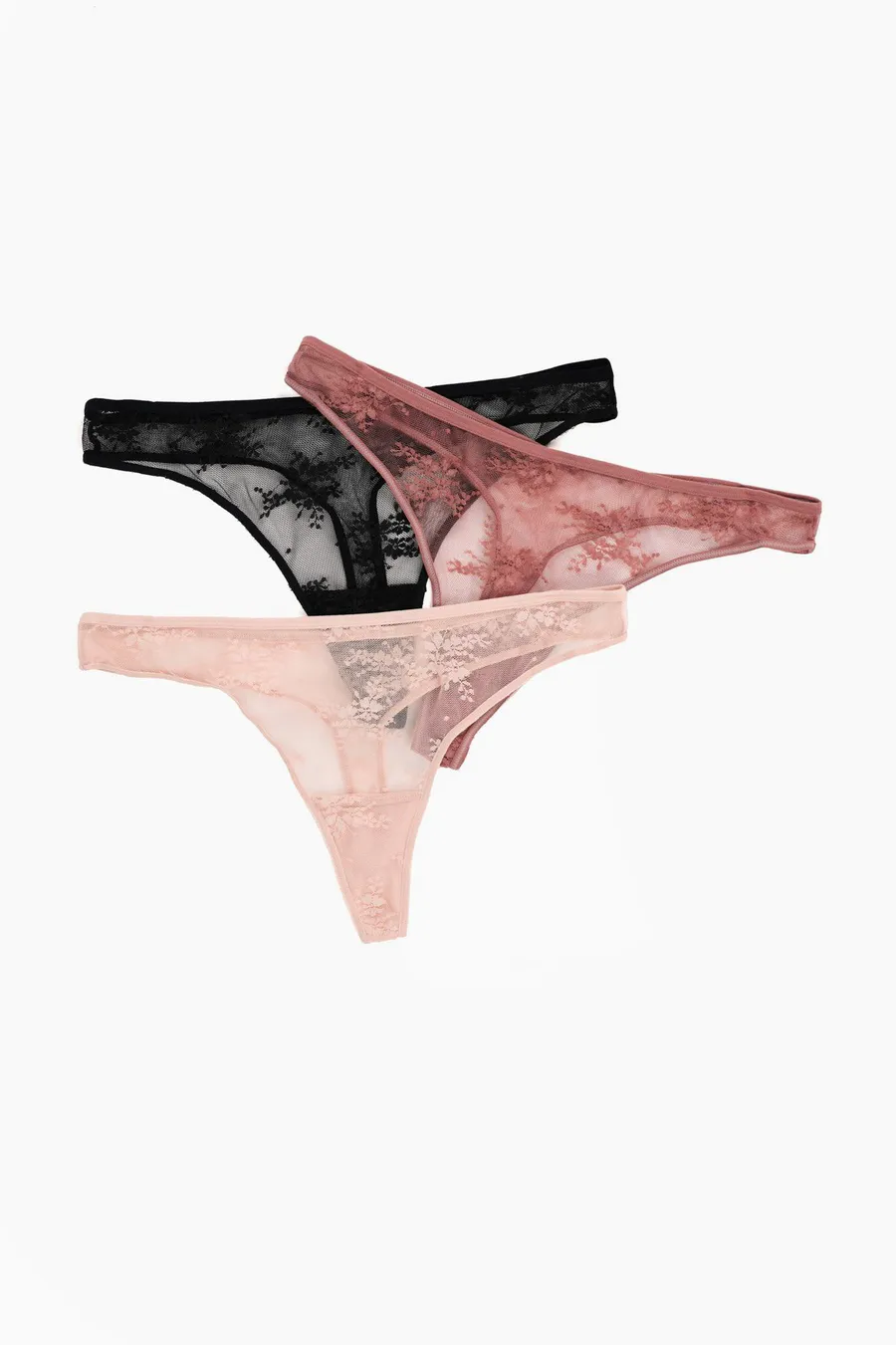 Peça Thong pack de 3 · Senhora