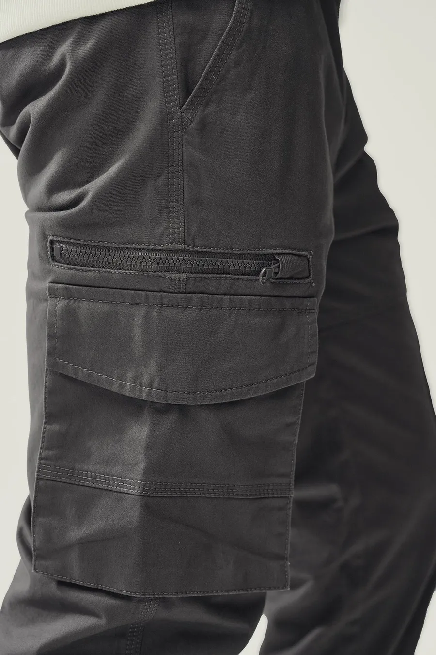 Calças jogger · Homem · Cinzento Escuro