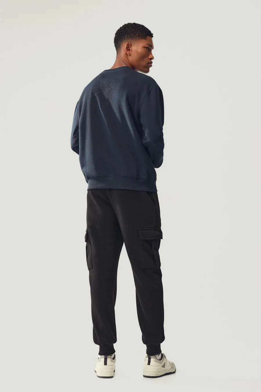 Calças jogger · Homem · Preto