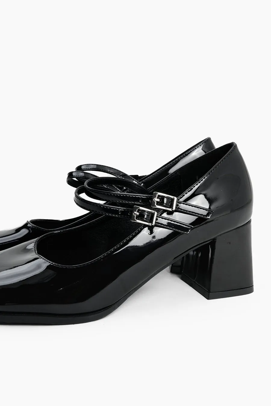 Sapatos de salto Mary Jane Block · Senhora