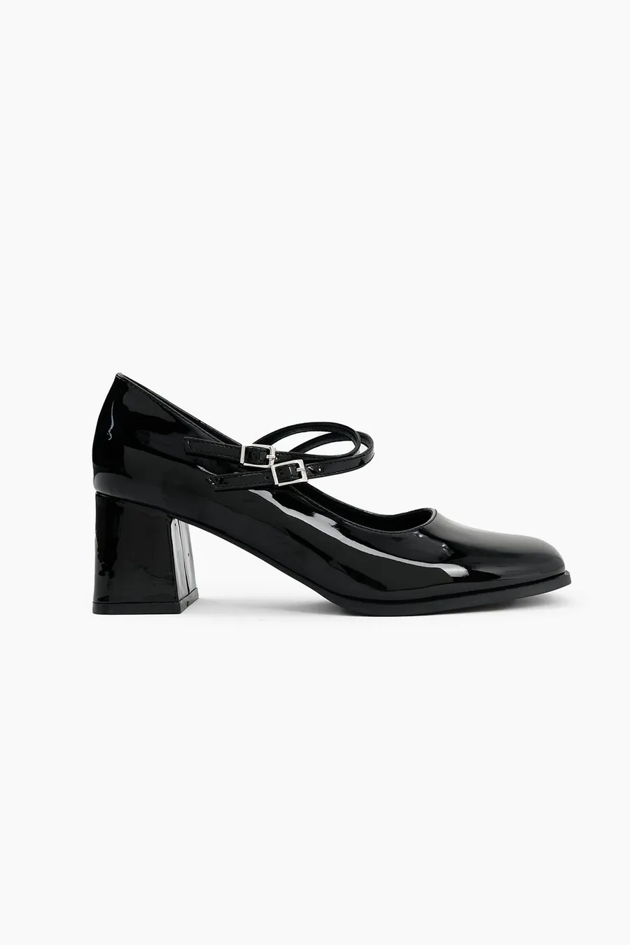 Sapatos de salto Mary Jane Block · Senhora