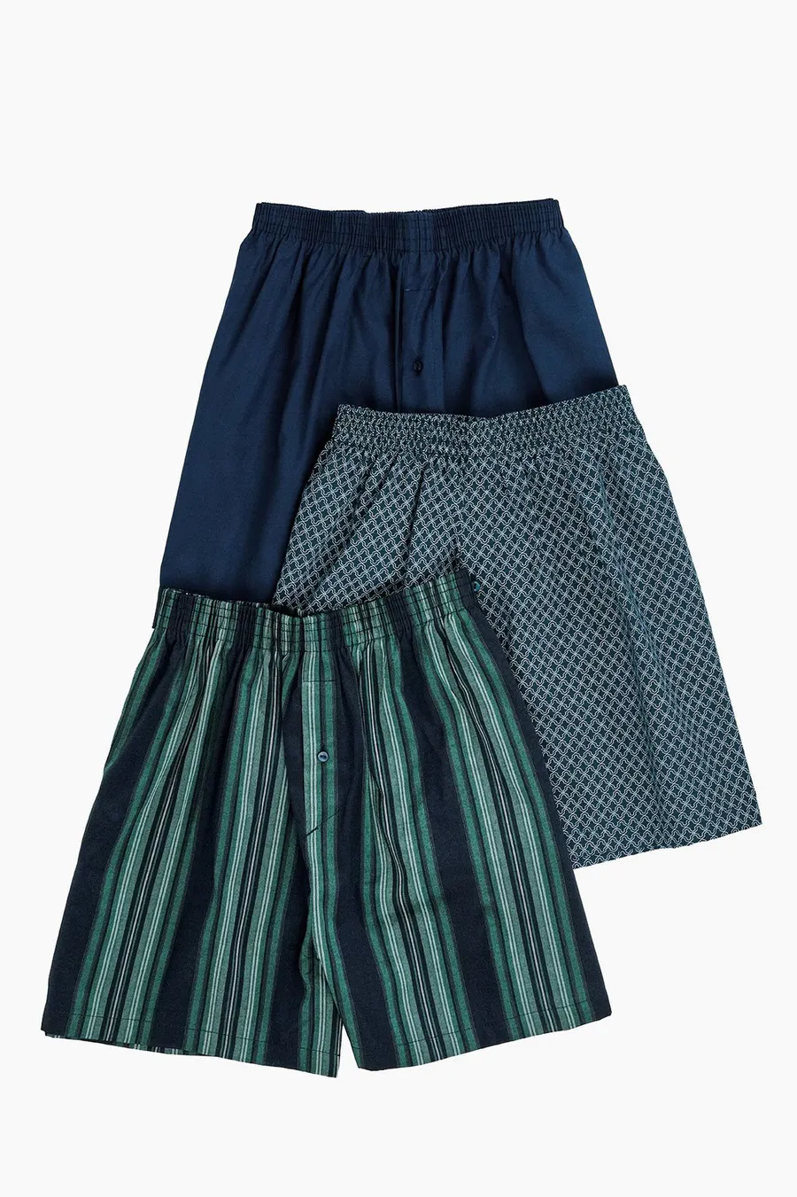 Boxers pack de 3 · Homem · Verde Escuro
