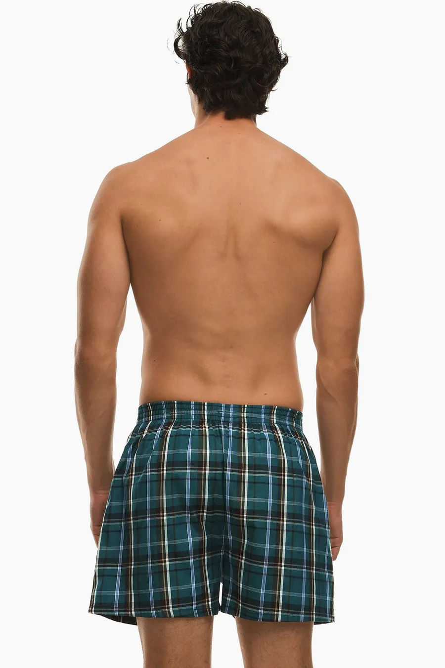 Boxers pack de 3 · Homem · Verde Escuro · Modelo 2