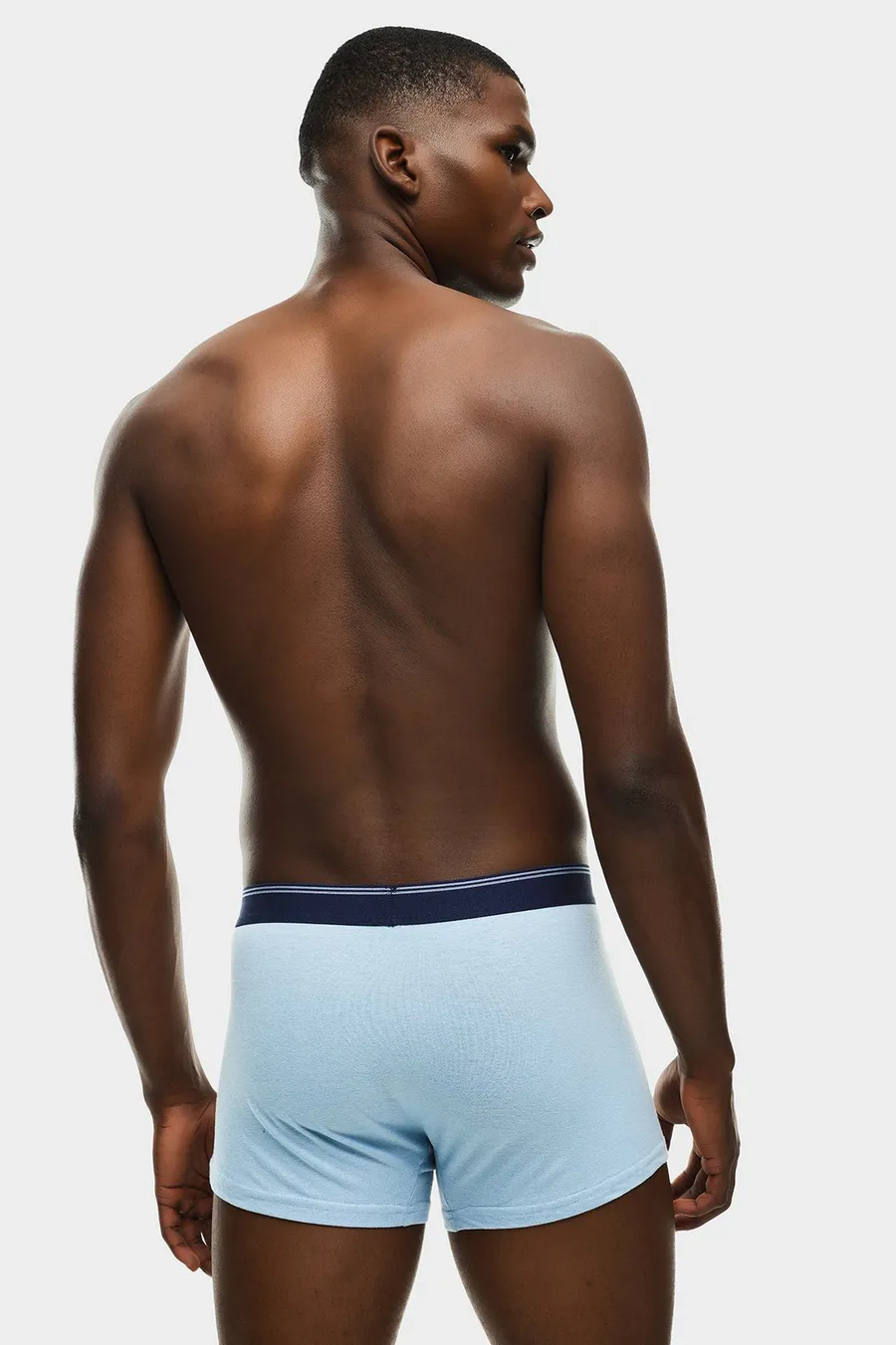 Boxers pack de 3 · Homem · Azul Marinho · Modelo 4