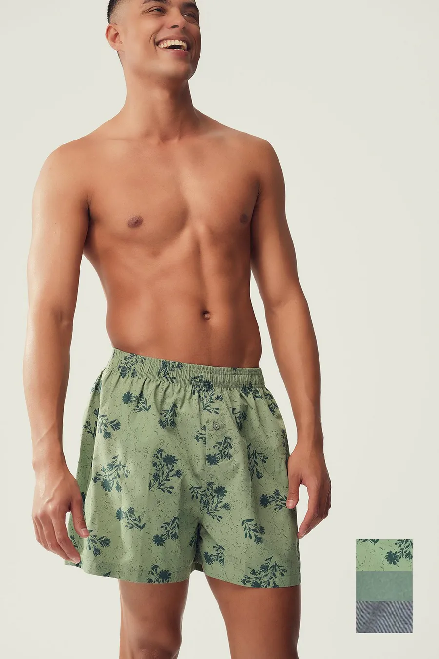 Boxers pack de 3 · Homem · Preto
