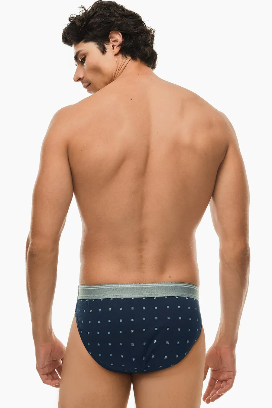 Peça Tangas pack de 5 em algodão · Homem · Azul