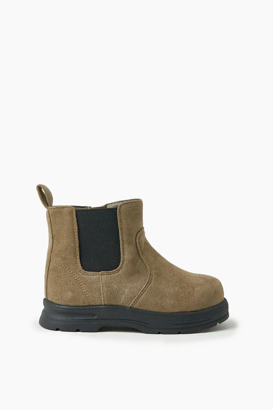 Botas Chelsea em poliéster · Criança · Creme