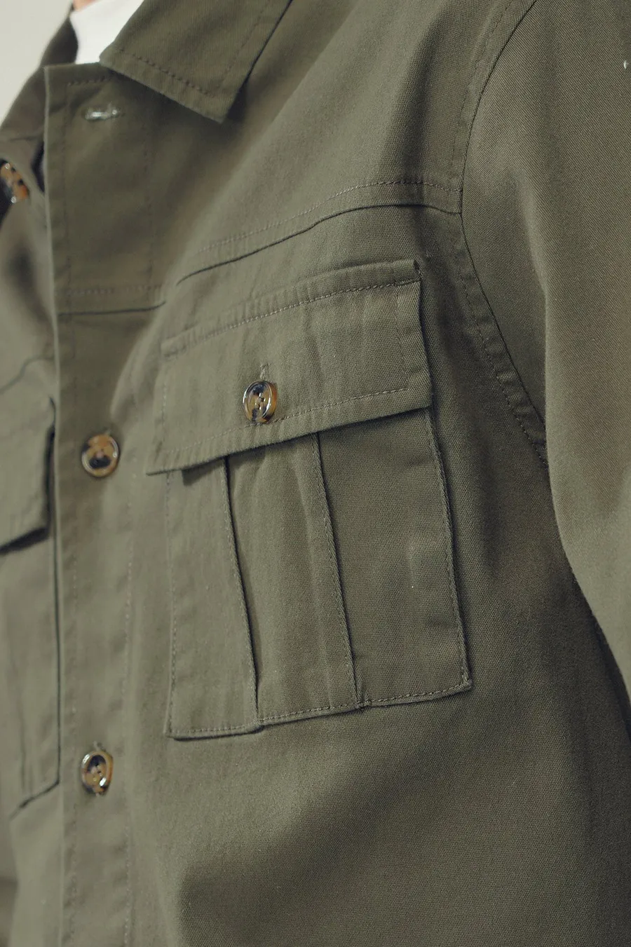 Sobrecamisa · Homem · Verde Oliveira