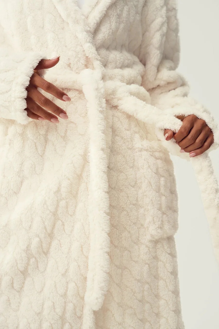 Robe com capuz · Senhora