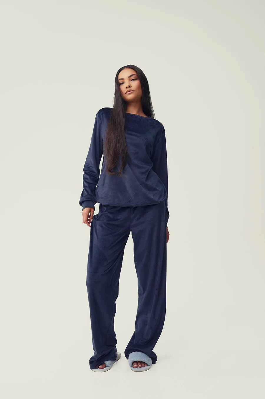 Pijama · Senhora · Azul Marinho