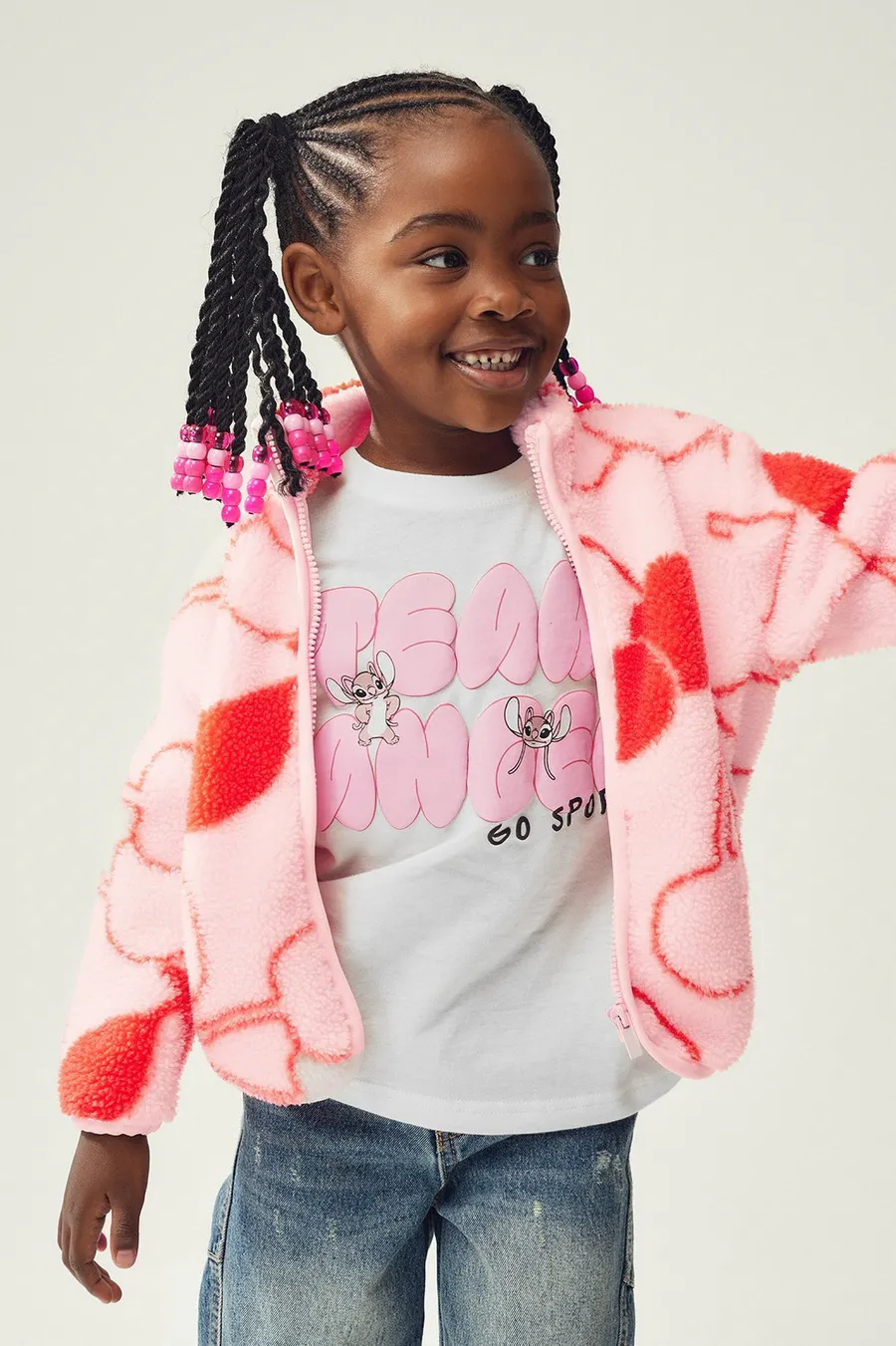 Peluche polar em poliéster · Menina · Multicoloridos