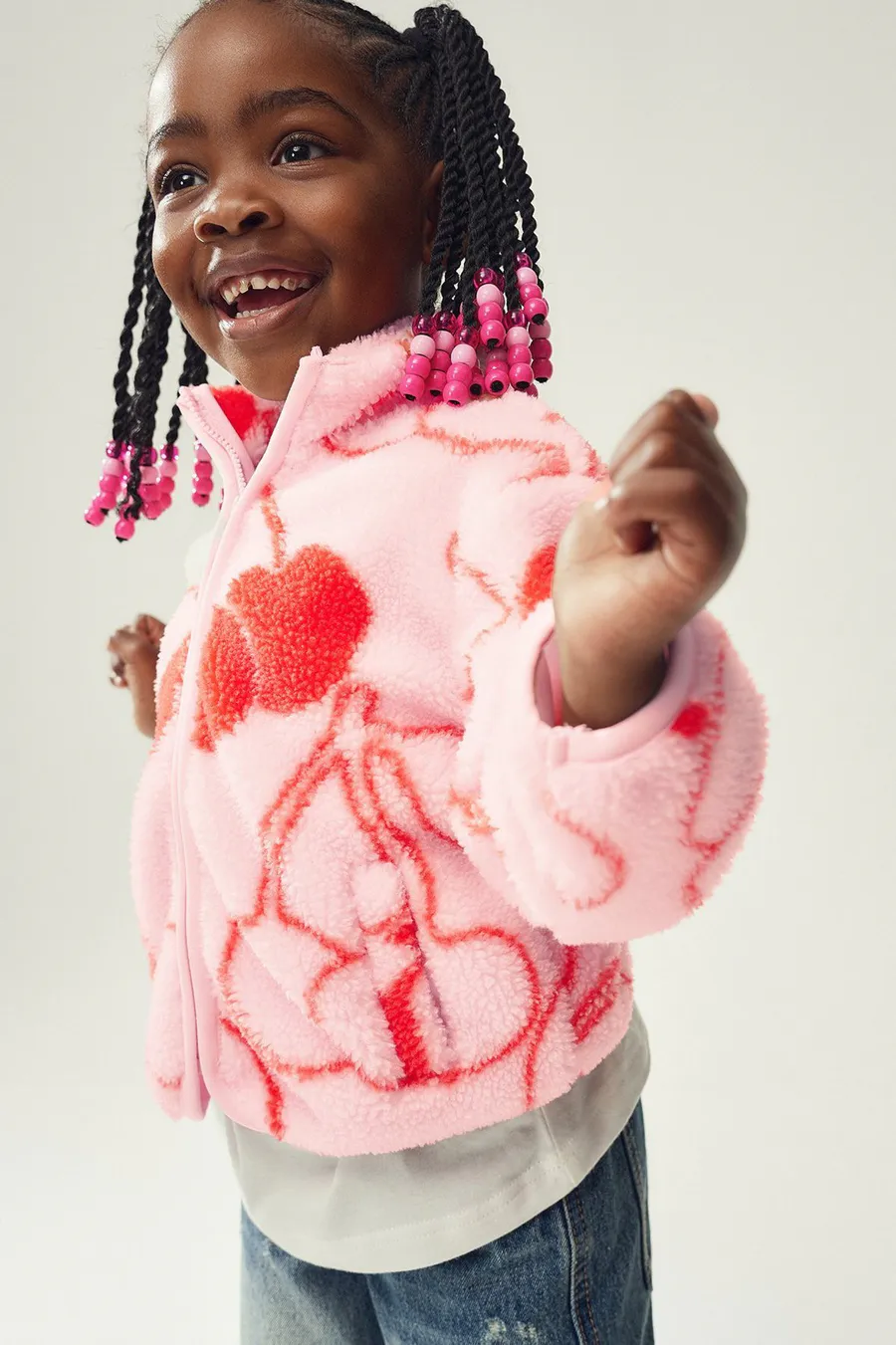 Peluche polar em poliéster · Menina · Multicoloridos