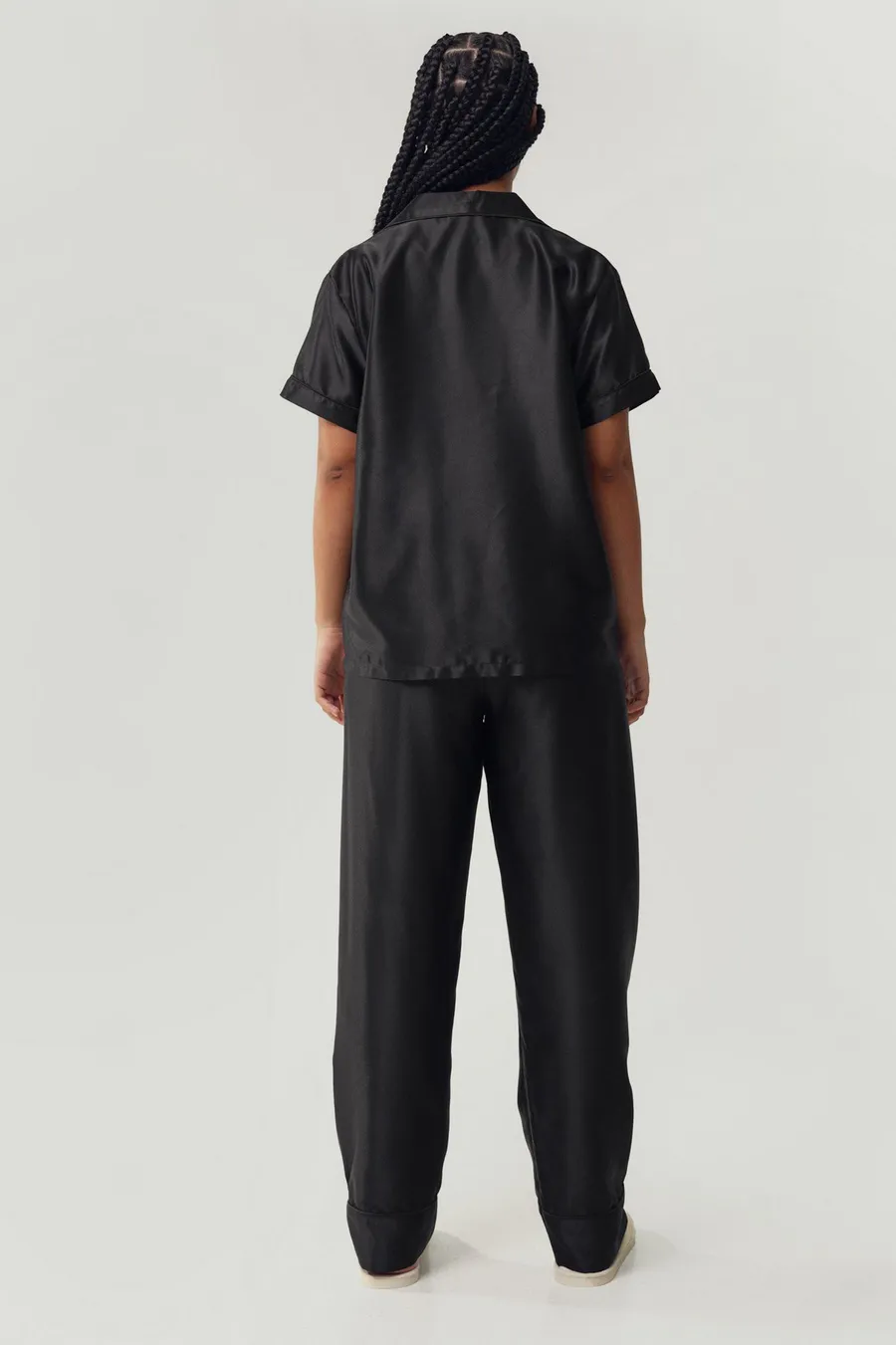 Pijama de cetim · Senhora
