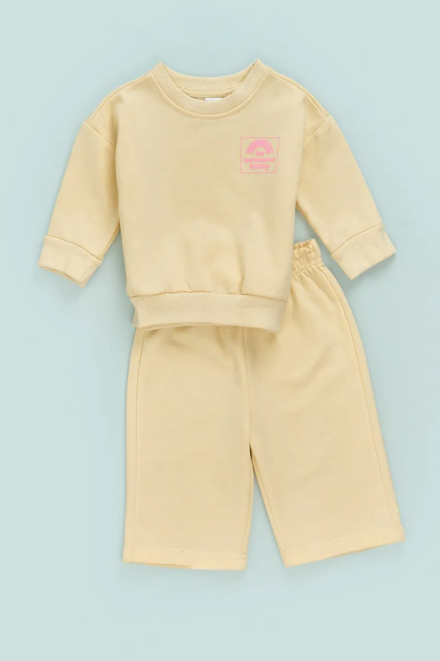Camisola Sweat · Bebé · Amarelo