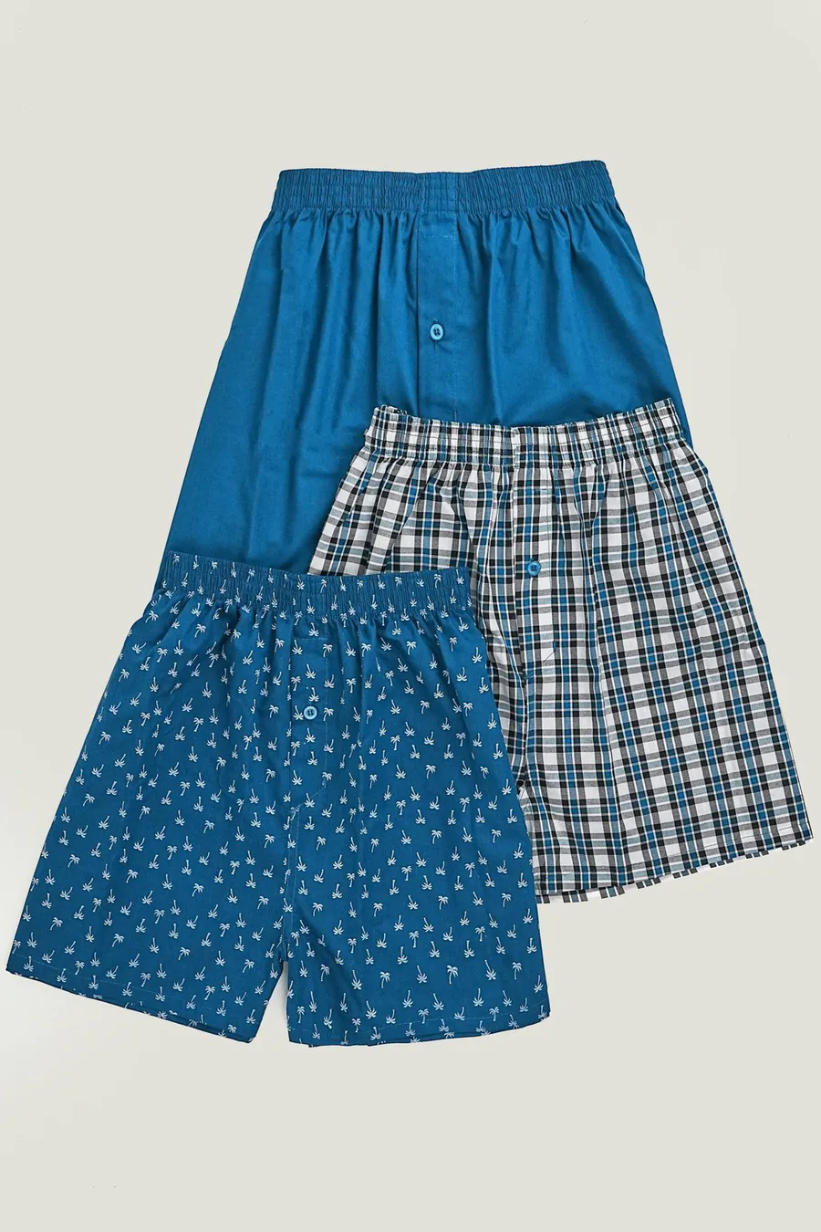 Boxers pack de 3 · Homem · Azul