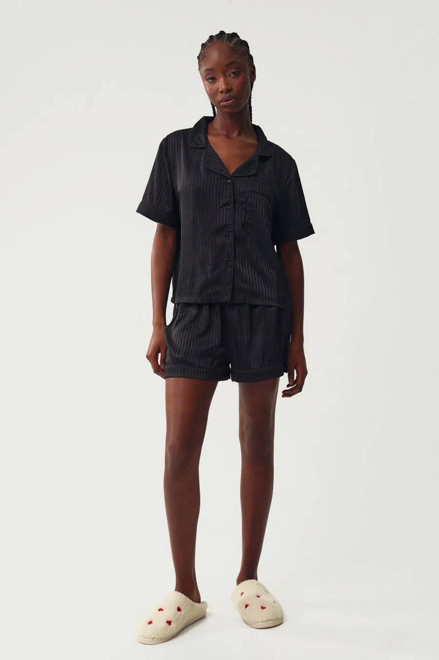 Pijama de cetim · Senhora