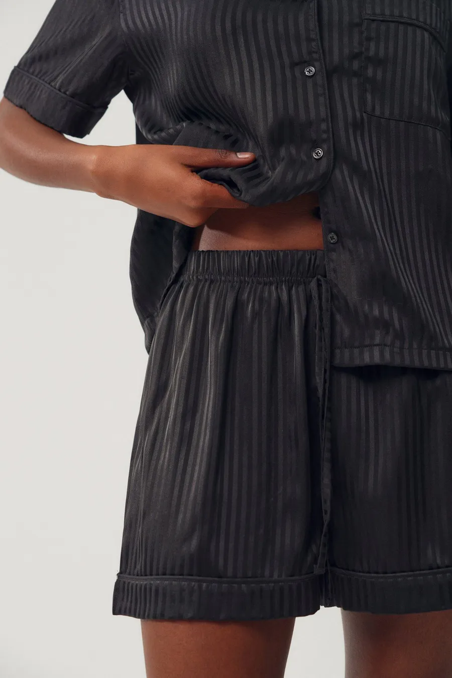 Pijama de cetim · Senhora