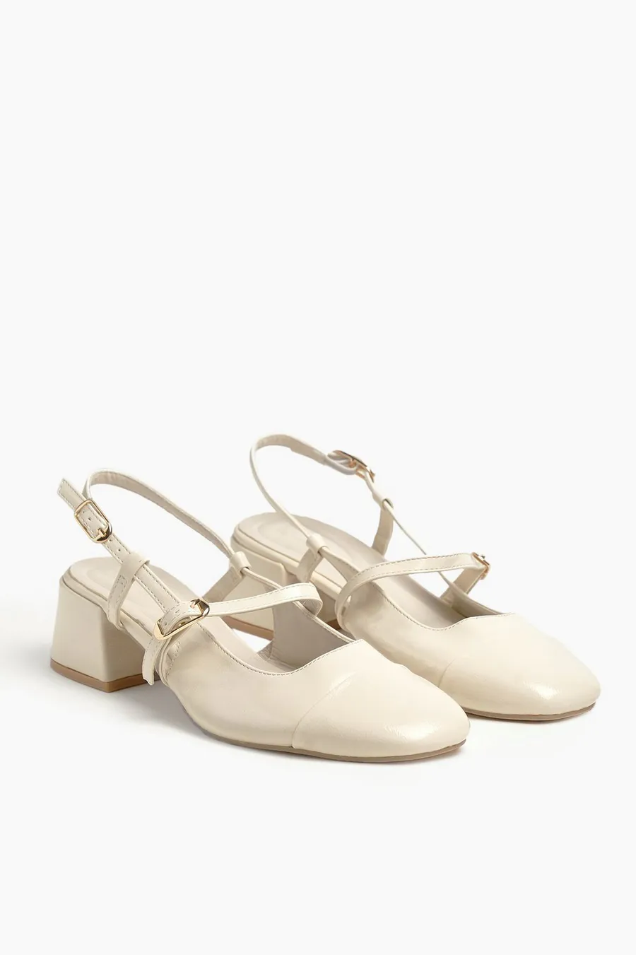 Sapatos de salto Slingback Court · Senhora