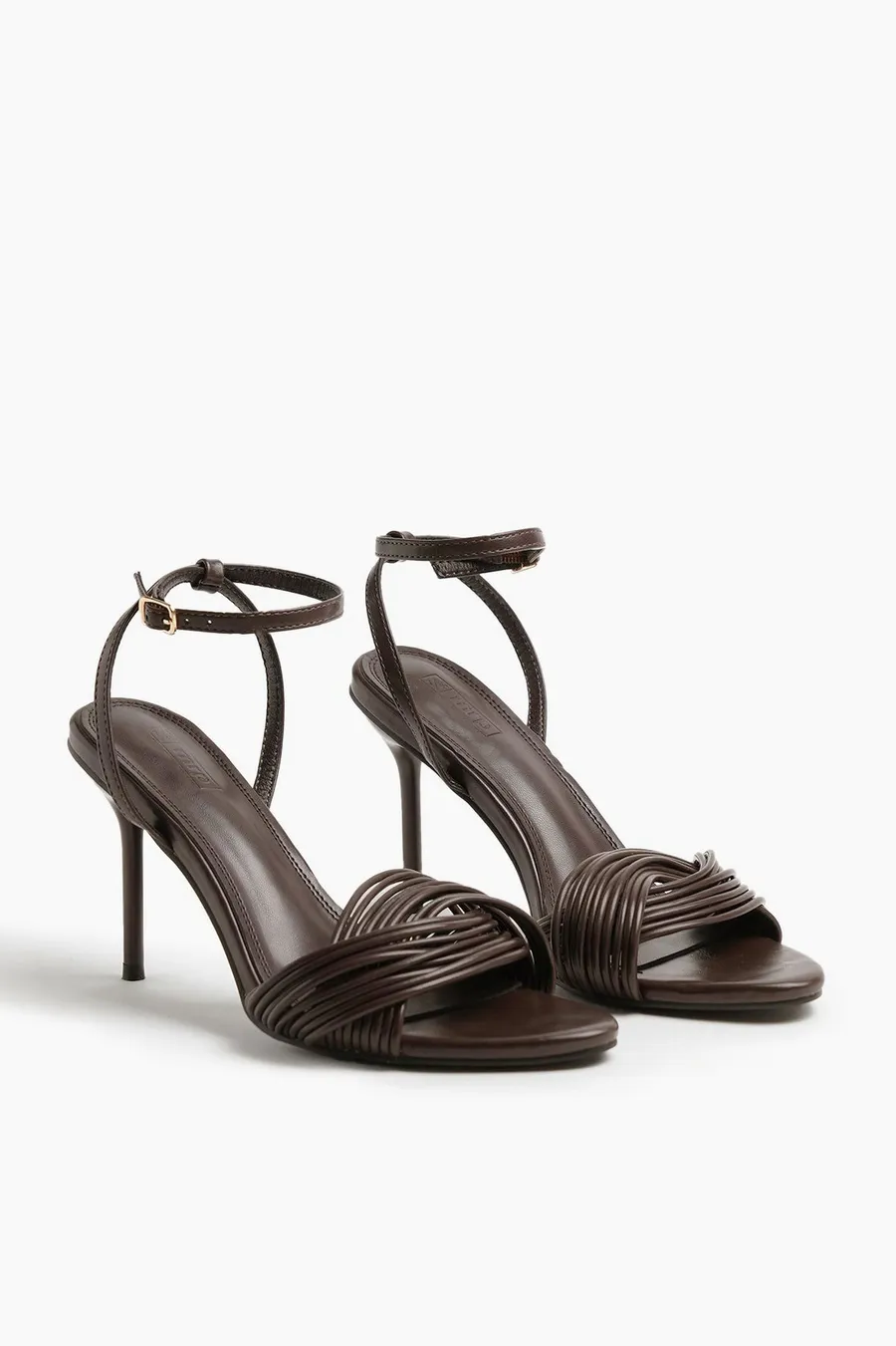 Sapatos de salto com velcro Ankle · Senhora