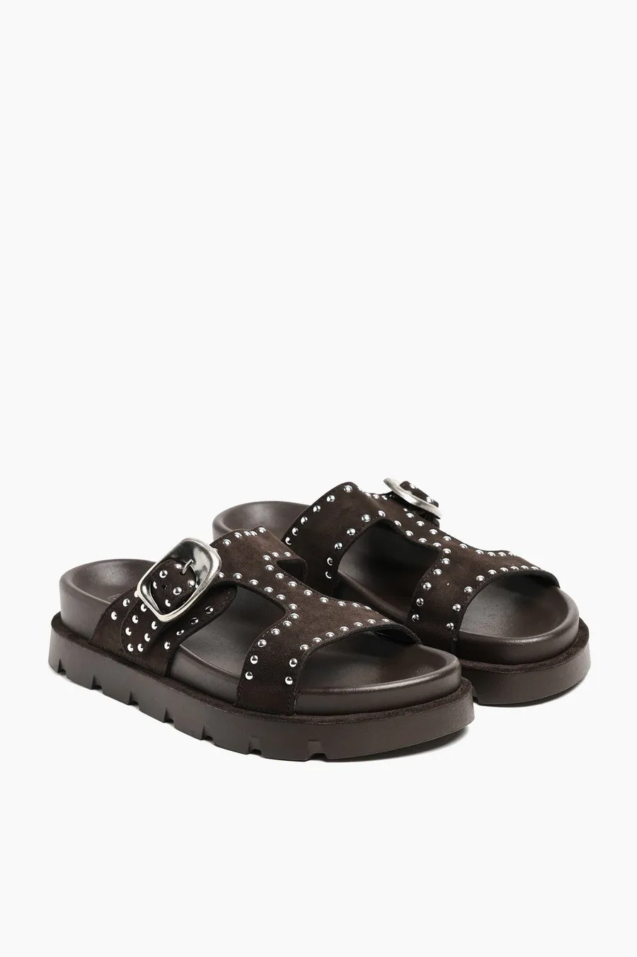 Sandálias com velcro robusto Buckle · Senhora