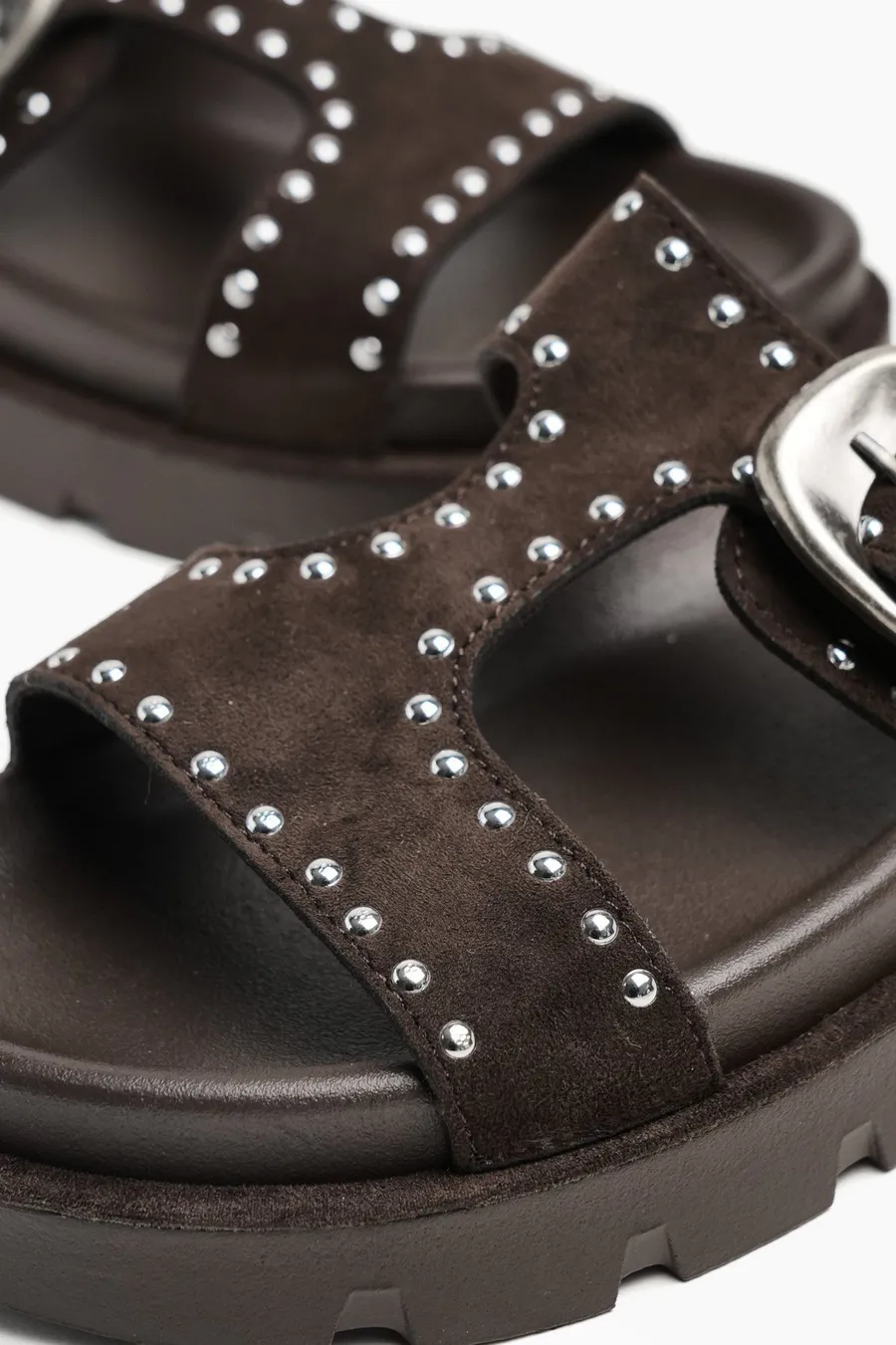 Sandálias com velcro robusto Buckle · Senhora