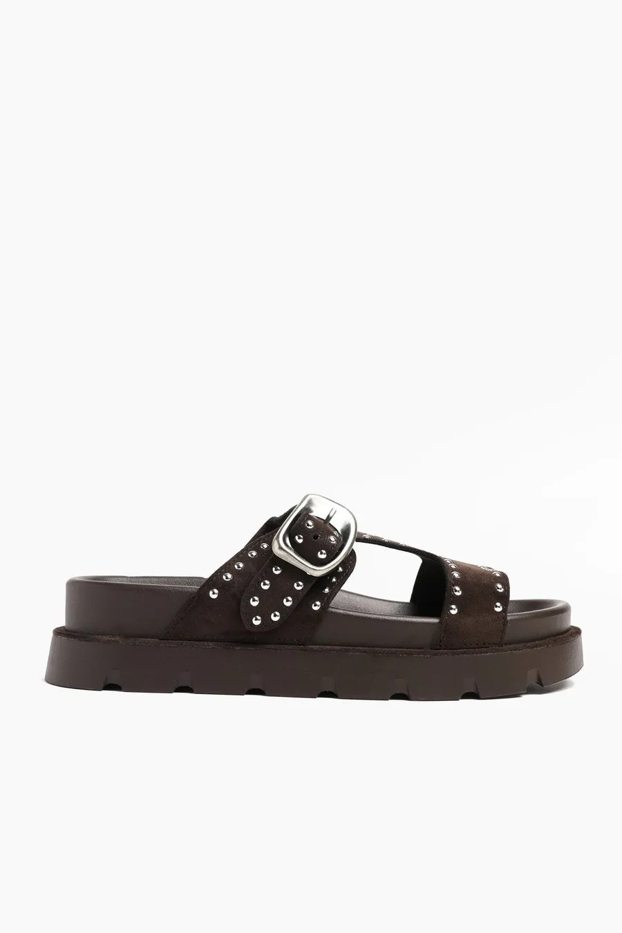Sandálias com velcro robusto Buckle · Senhora