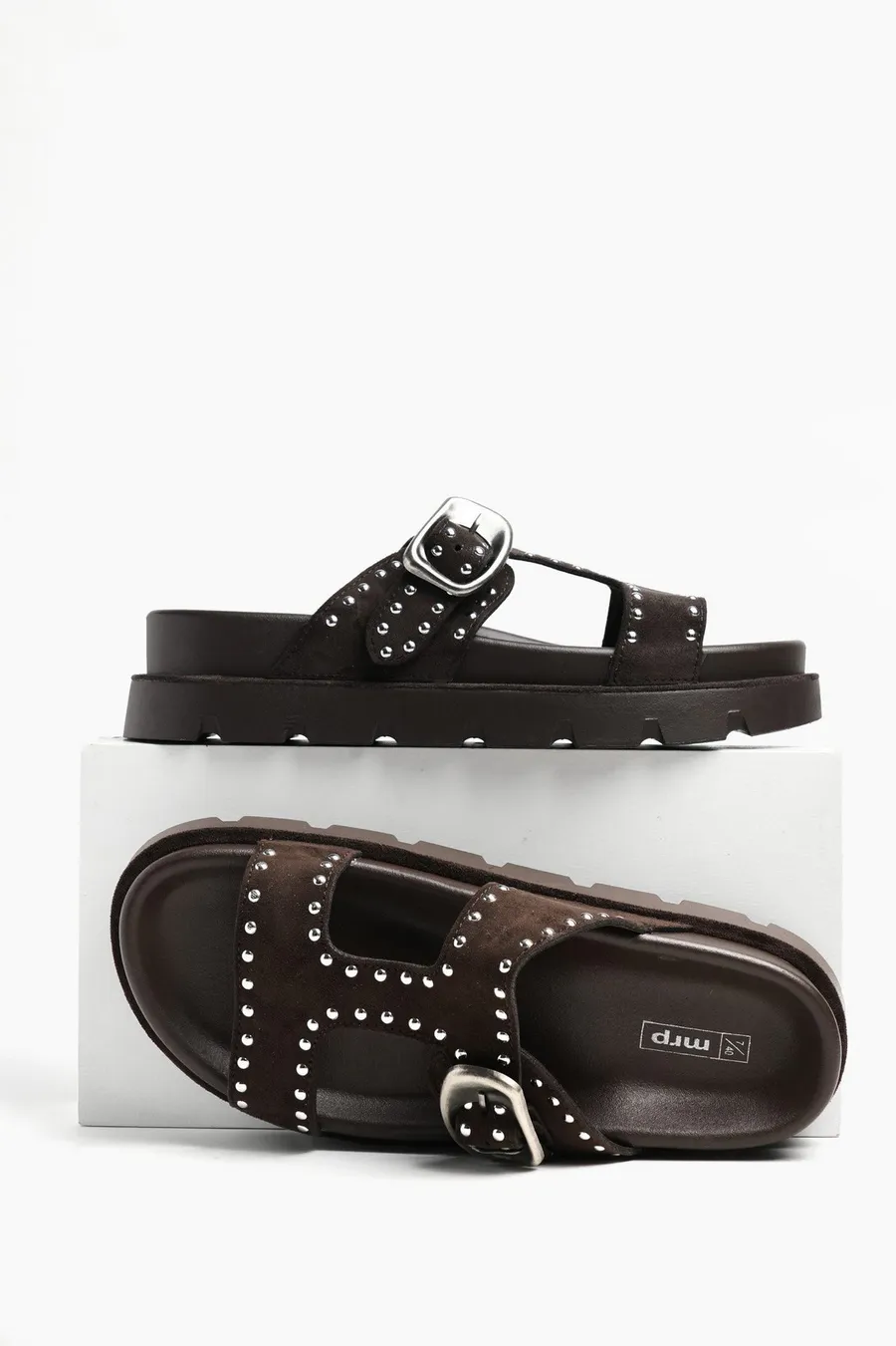 Sandálias com velcro robusto Buckle · Senhora