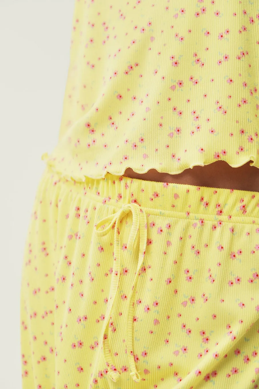 Calças Sleep · Senhora · Amarelo