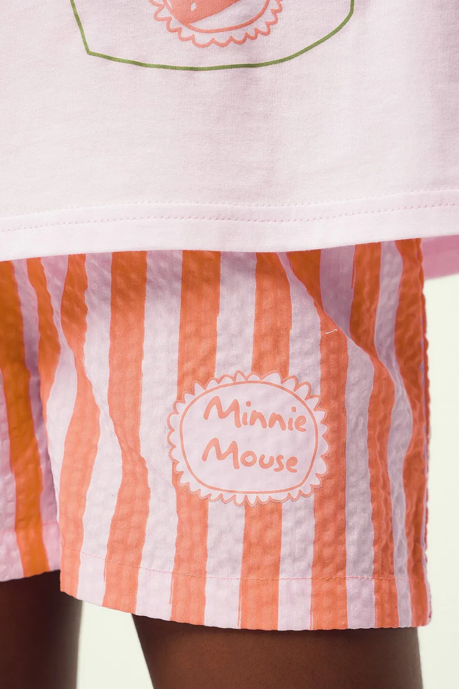 Pijama Minnie Mouse em algodão · Menina · Rosa