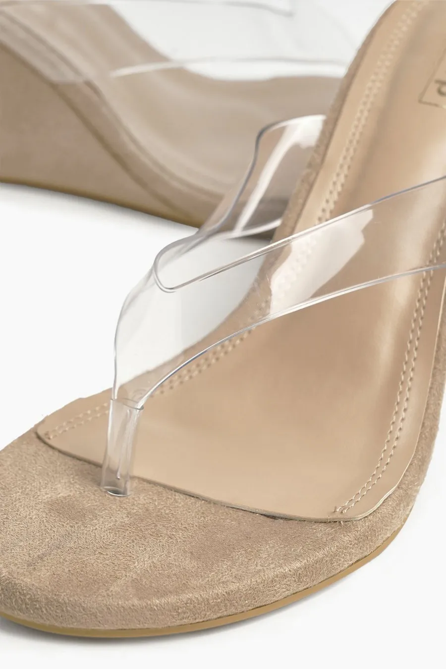 Sapatos de salto Thong · Senhora