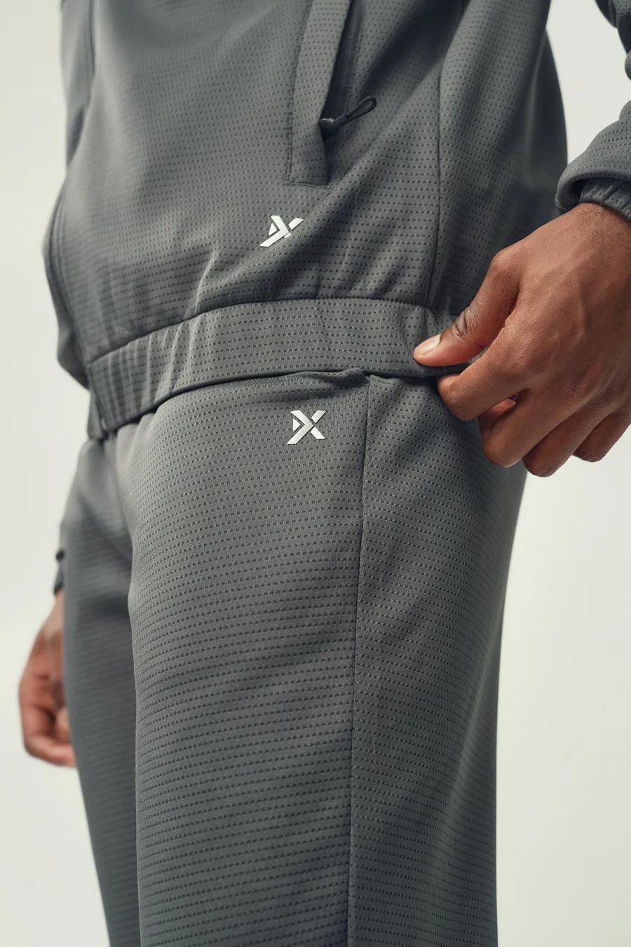 Calças desportivo Interlock · Homem