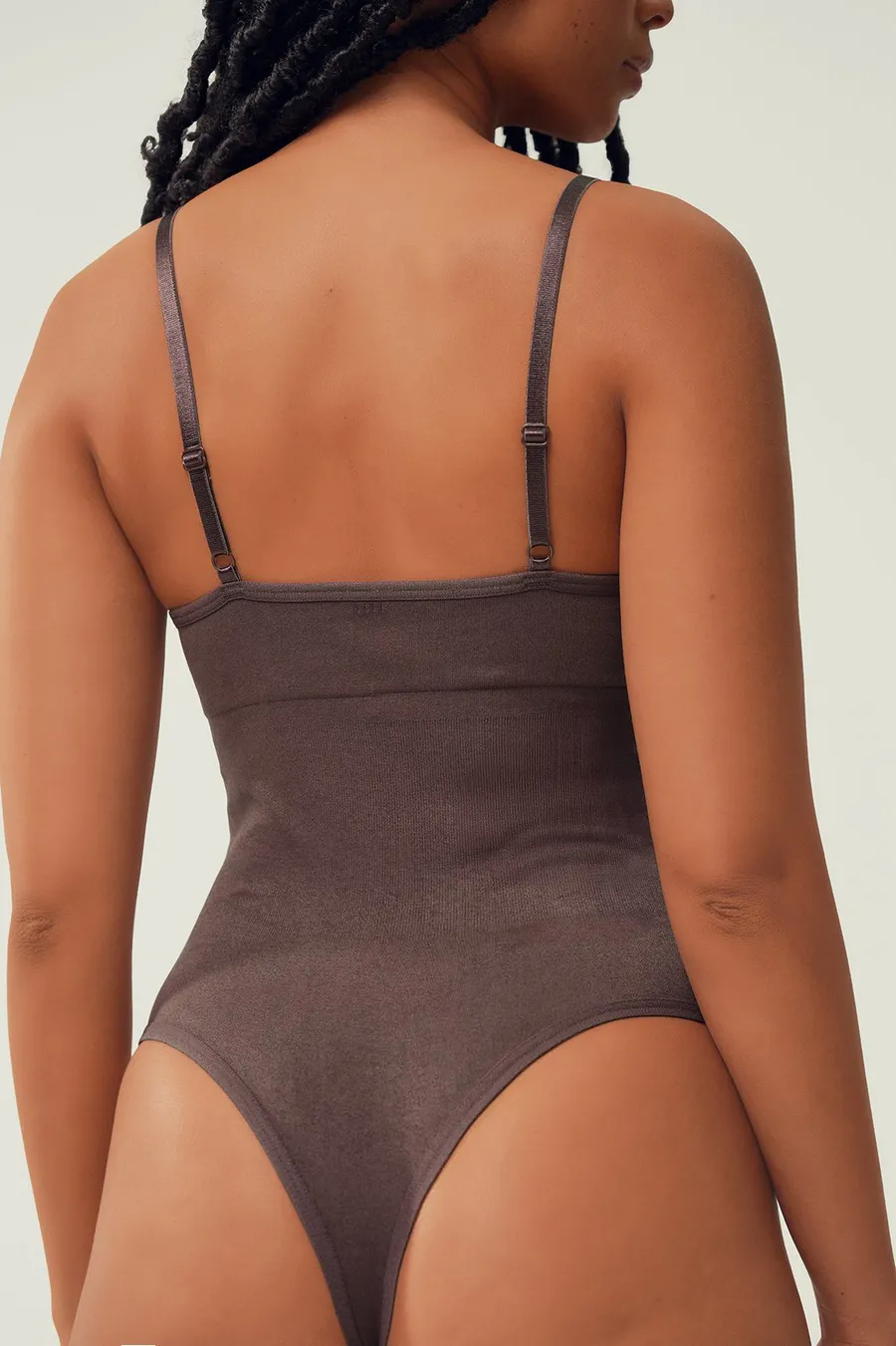 Body sem costuras Shaper · Senhora · Castanho