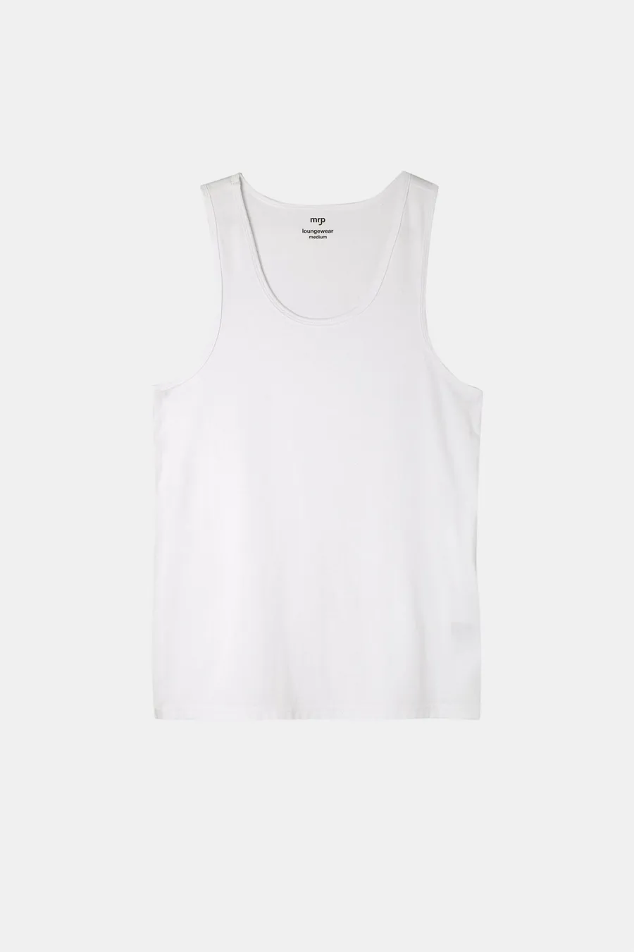 Top de alças Sleep · Homem · Branco · Modelo 2