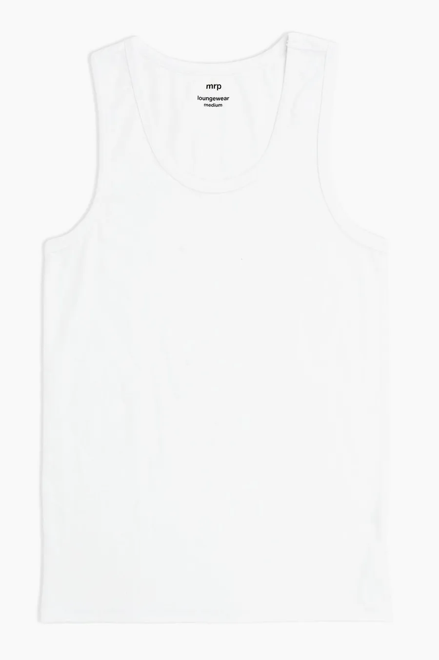 Top de alças Sleep · Homem · Branco · Modelo 2