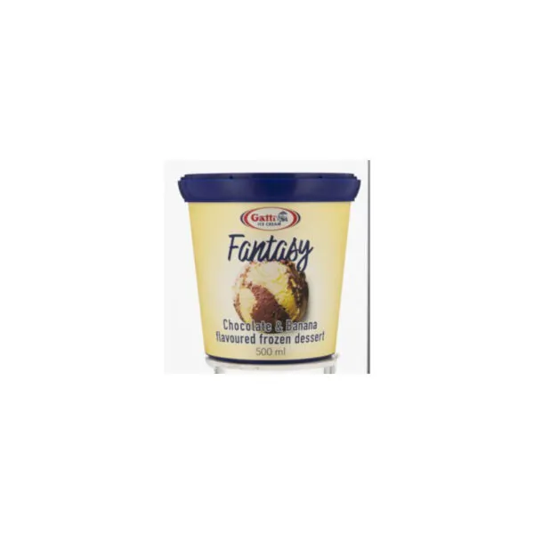 Sorvete Gatti Chocolate e Banana 500ML (Copo)