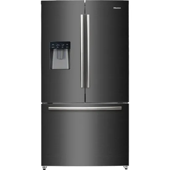 Geleira Hisense H720FSB-WD 3 Portas | 536L - C/Dispensador de Água | Porta Francesa