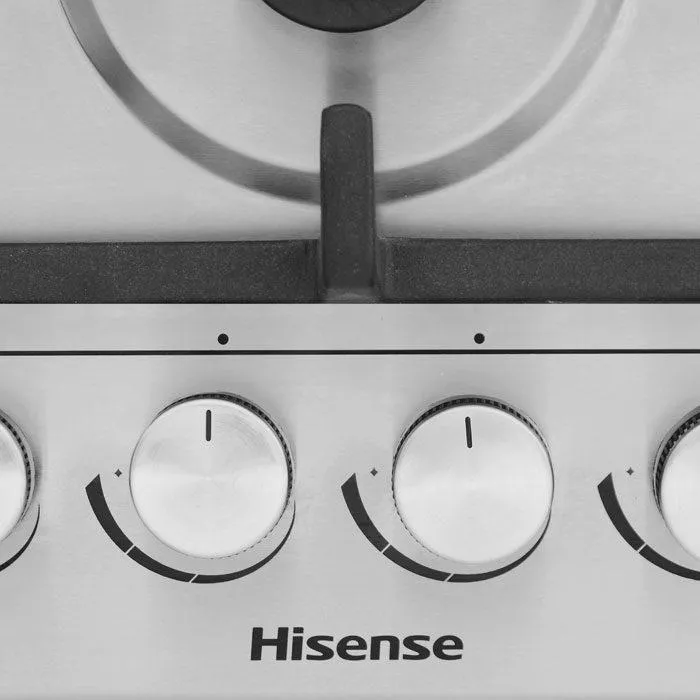 Placa Fogao Hisense HHU60GAGR | 60CM (A Gãs) - 4 Bocas (2022)