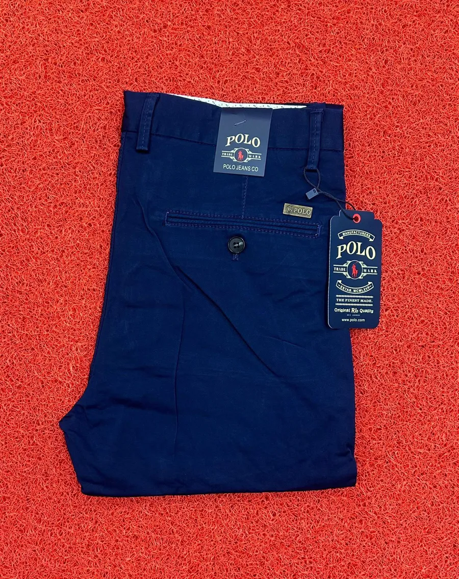 Calças Polo Jeans Co Casual Azul Marinho 🌊