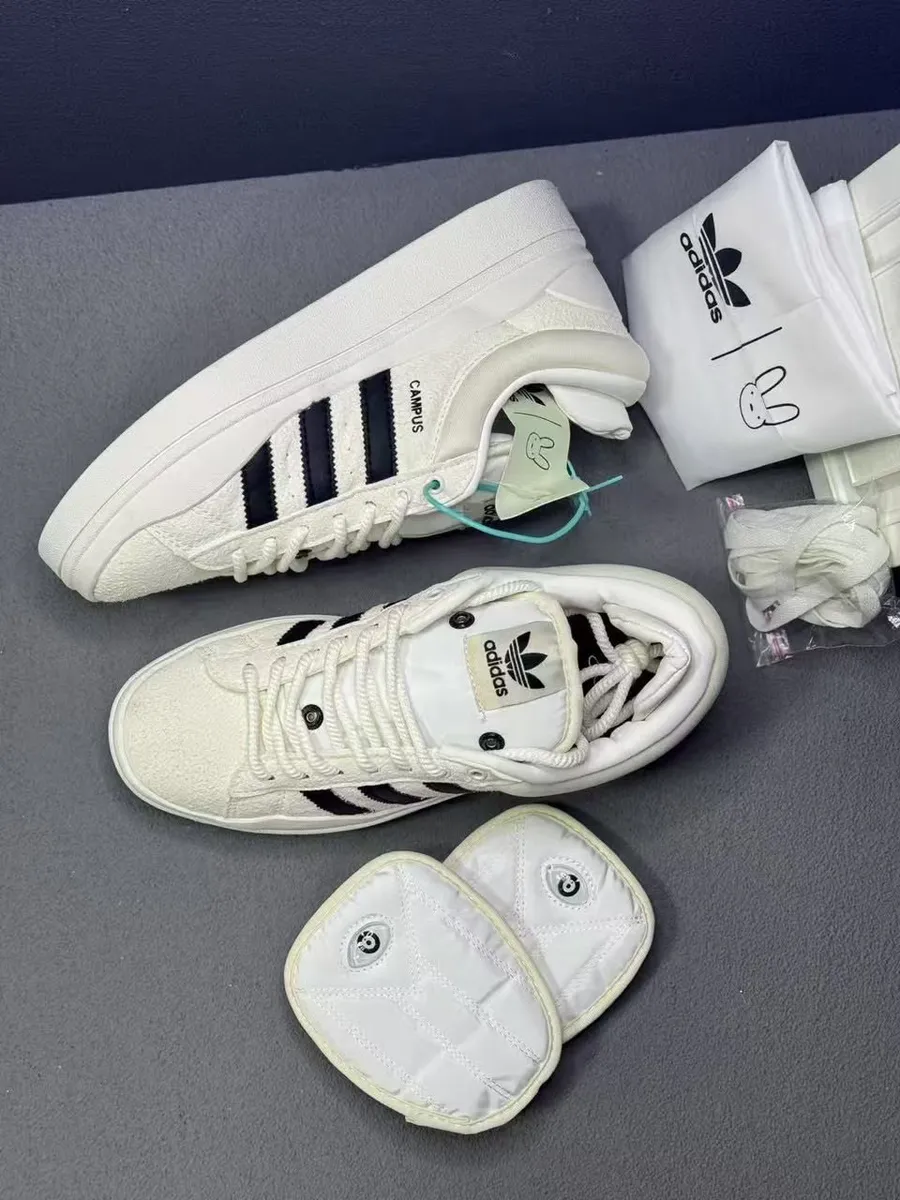 Sapatilhas Adidas Campus Bad Bunny Branco / Preto
