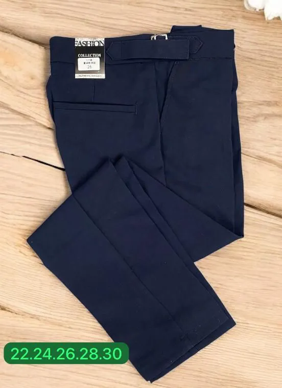 Calça Slim Juvenil com Fivela – Conforto e Estilo 4 a 14 Anos
