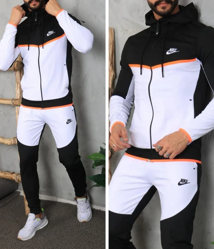 Conjunto Esportivo Nike Elegante com Capuz e Calça