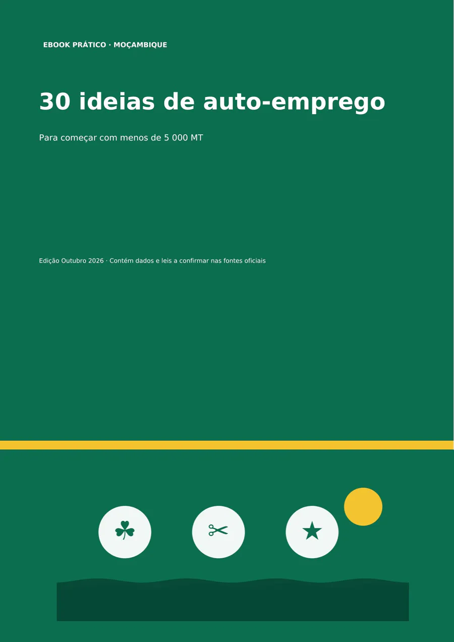 15 · 30 ideias de auto-emprego