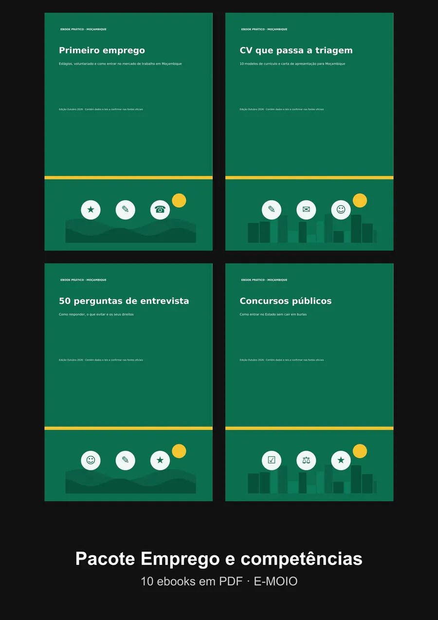 Pacote Emprego e competências