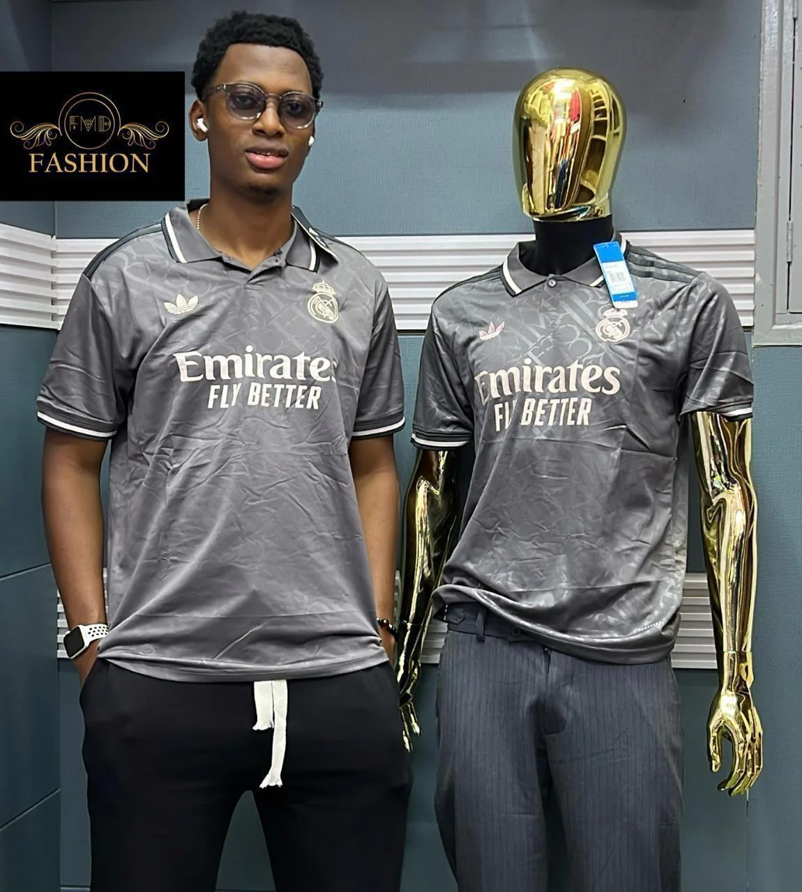 Camisa Oficial Premium - Real Madrid - Times Europeus e Internacionais